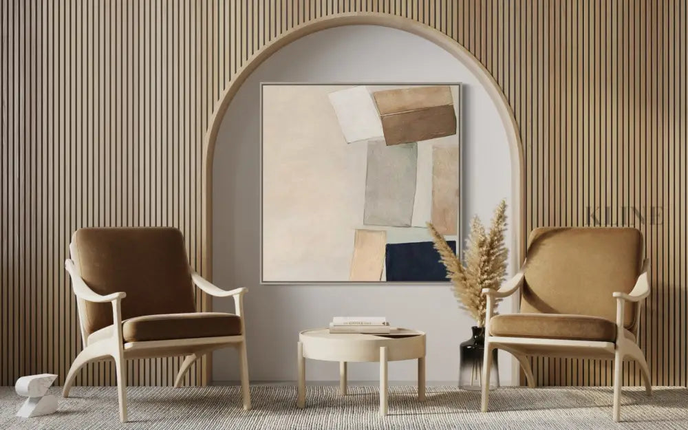 Mid-Century Modern 3 - Hand Painting
