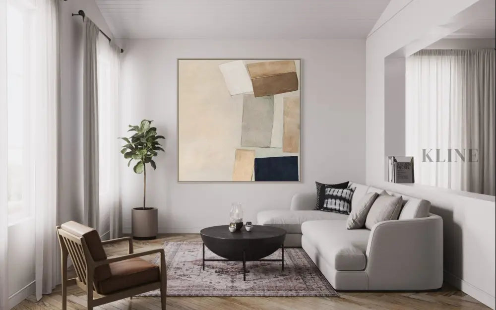 Mid-Century Modern 3 - Hand Painting 