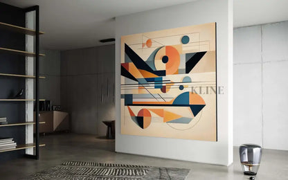 Mid Century Seagull - Hand Painting