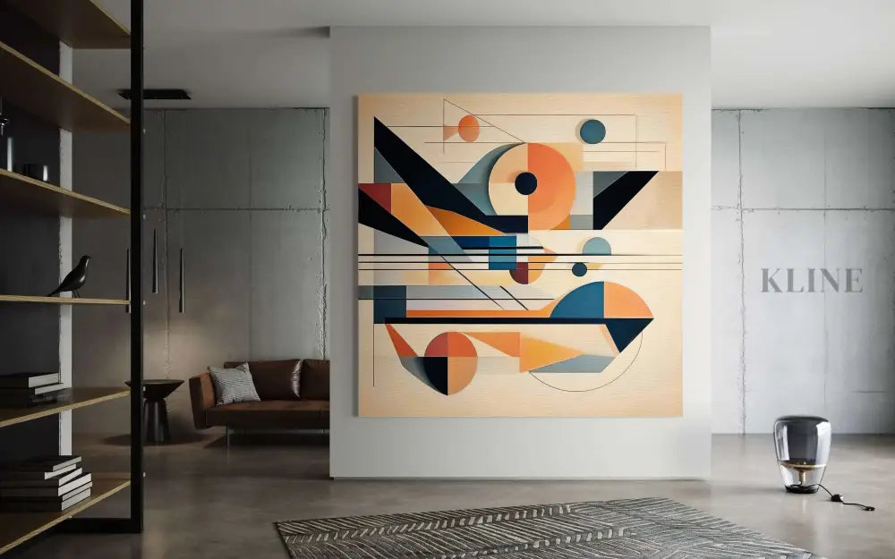 Mid Century Seagull - Hand Painting 