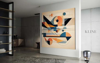 Mid Century Seagull - Hand Painting