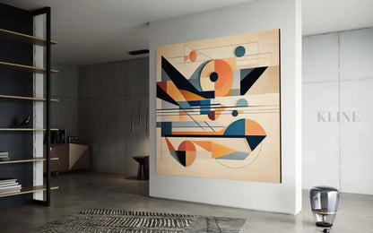 Mid Century Seagull - Hand Painting
