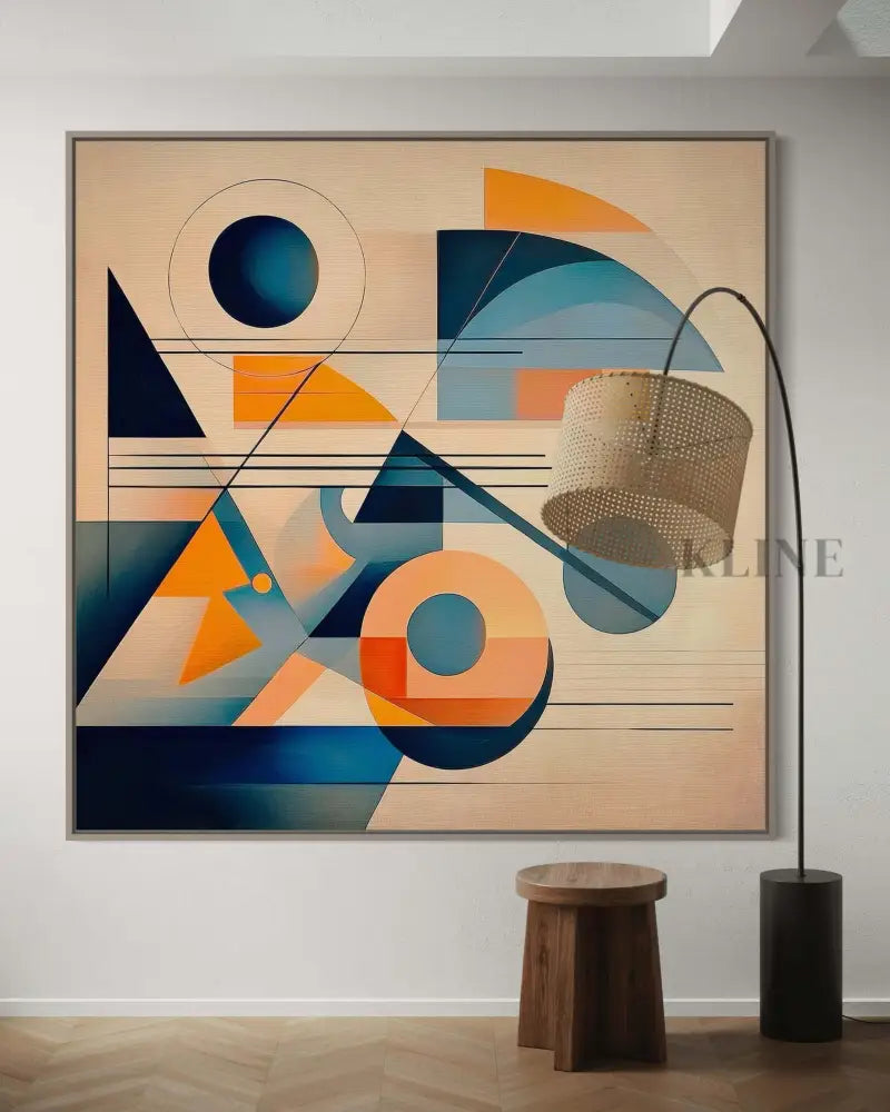 Mid Century Toucan - Hand Painting 