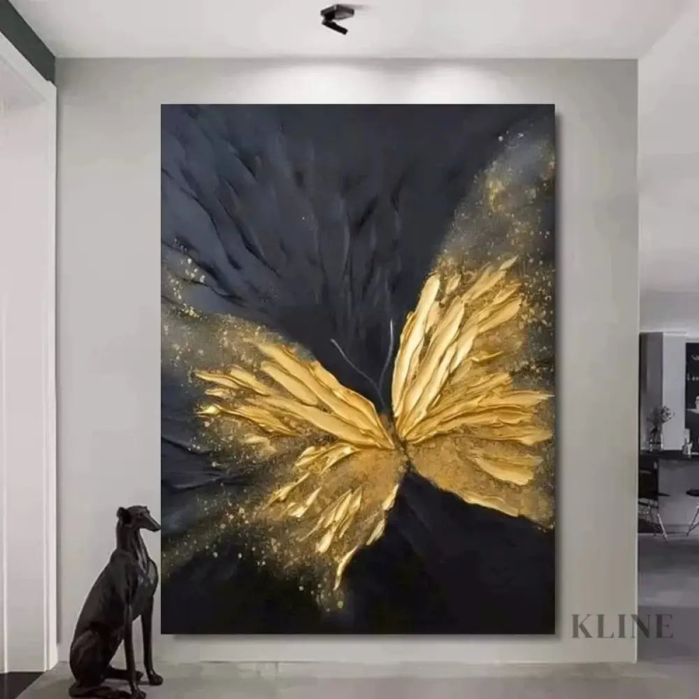 Midnight Aurelia - Hand Painting