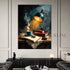 Midnight Desk Lamp - Hand Painting