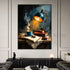 Midnight Desk Lamp - Hand Painting