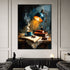 Midnight Desk Lamp - Hand Painting