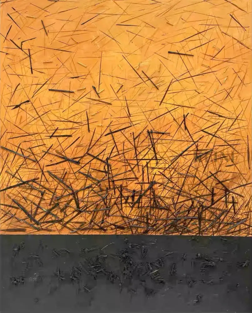 Midnight Sunburst - Hand Painting