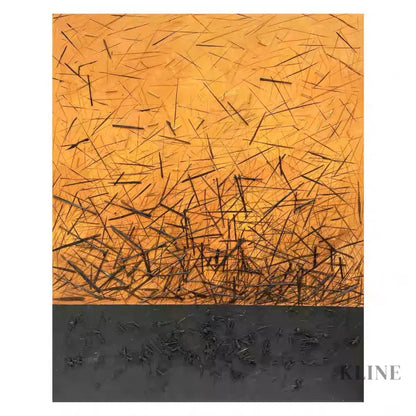 Midnight Sunburst - Hand Painting