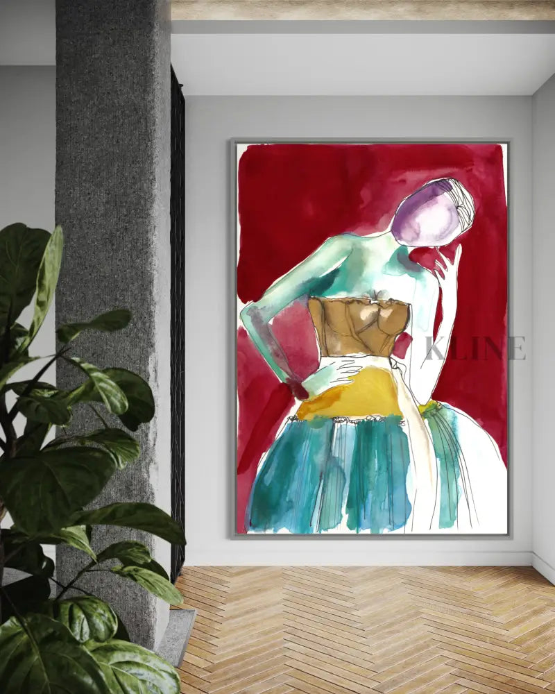 Mighty Aphrodite - Hand Painting 