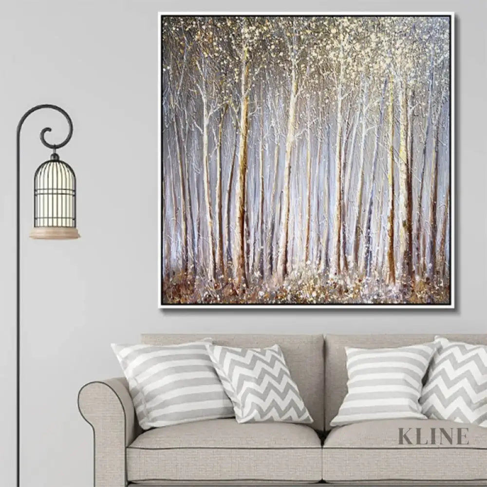 Mighty Forest 3 - Kline Collective Large Wall Art