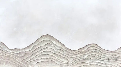 Minimal Mountain - Hand Painting