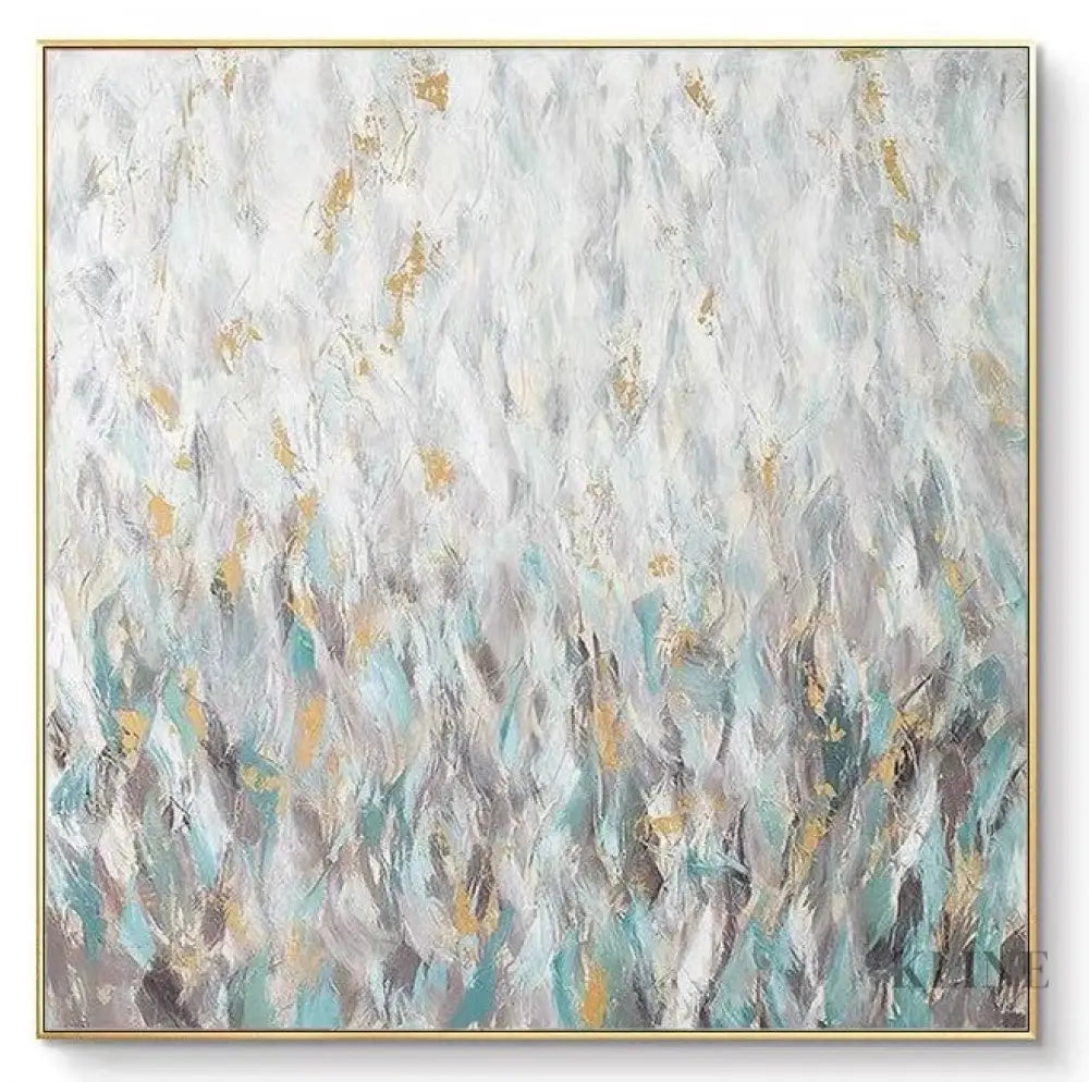 Mist Over Quiet Fields - Hand Painting