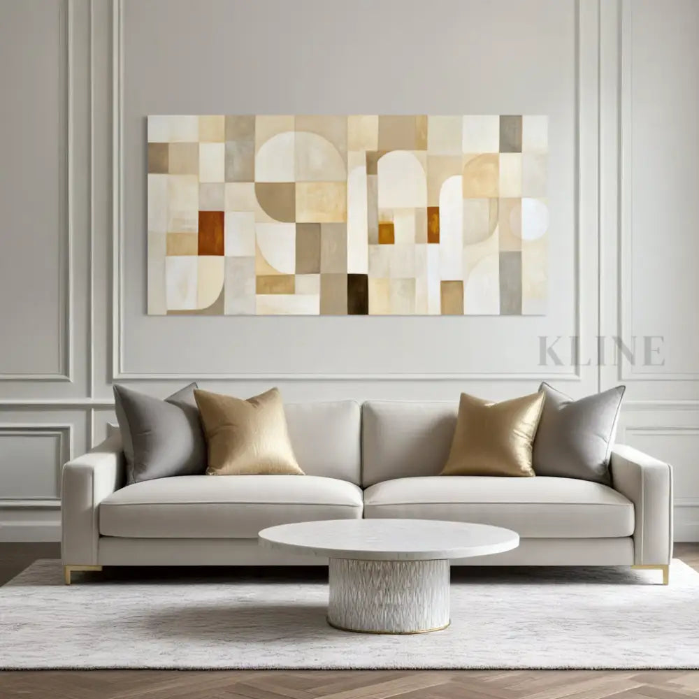 Modernist Serena - Hand Painting