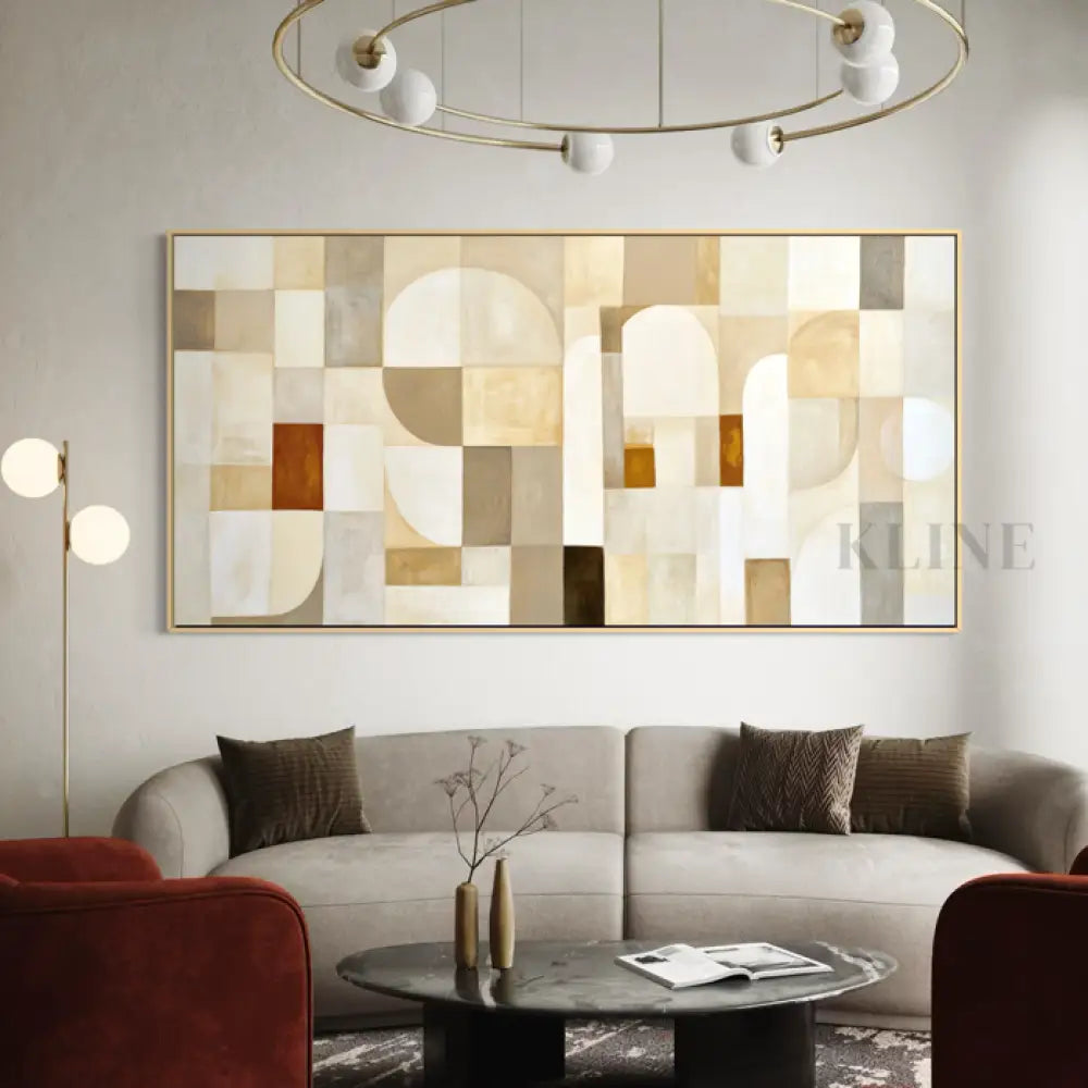 Modernist Serena - Hand Painting