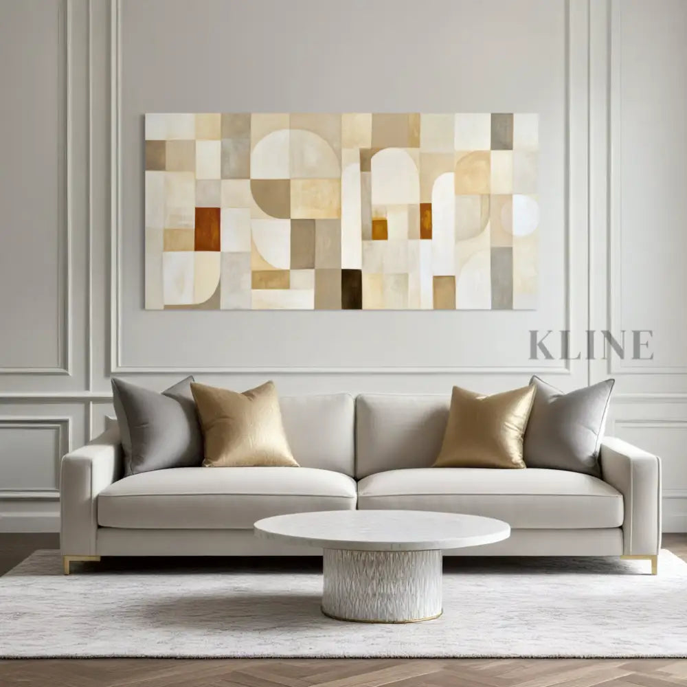 Modernist Serena - Hand Painting