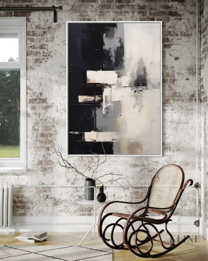 Monochrome Balance 3 - Hand Painting