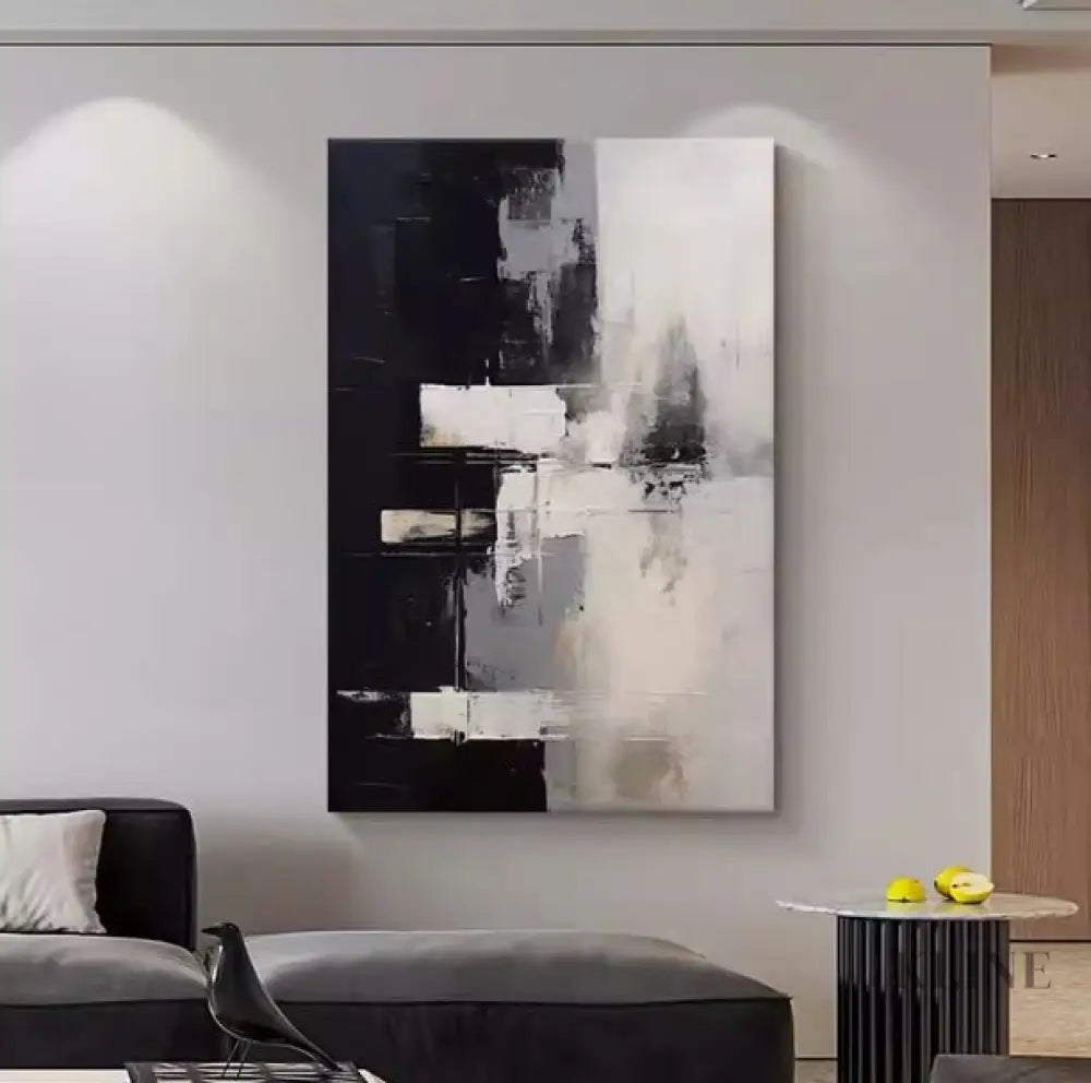 Monochrome Balance 3 - Hand Painting