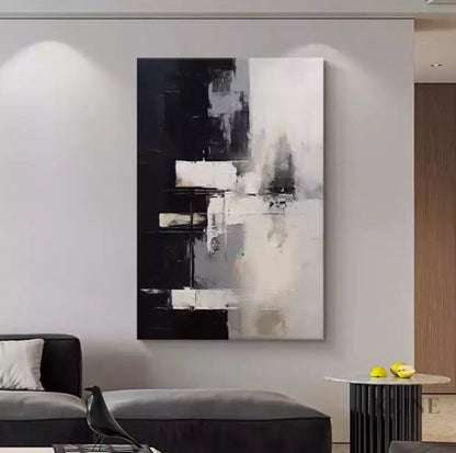 Monochrome Balance 3 - Hand Painting