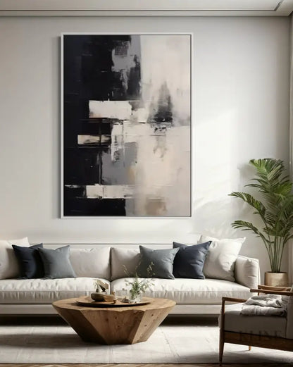 Monochrome Balance 3 - Hand Painting