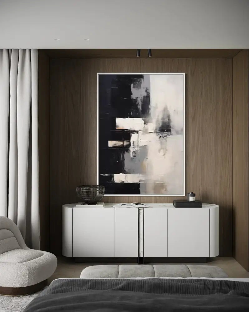 Monochrome Balance 3 - Hand Painting