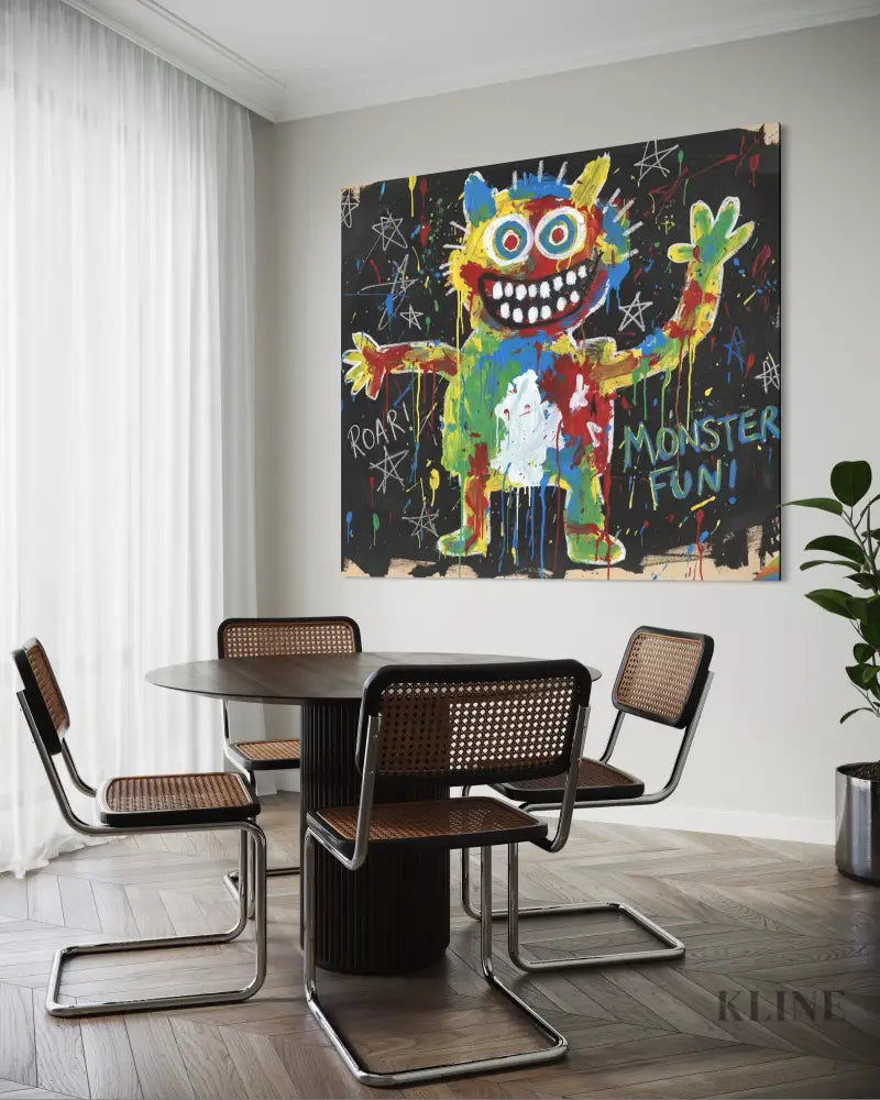 Monster Parade at Midnight - Hand Painting