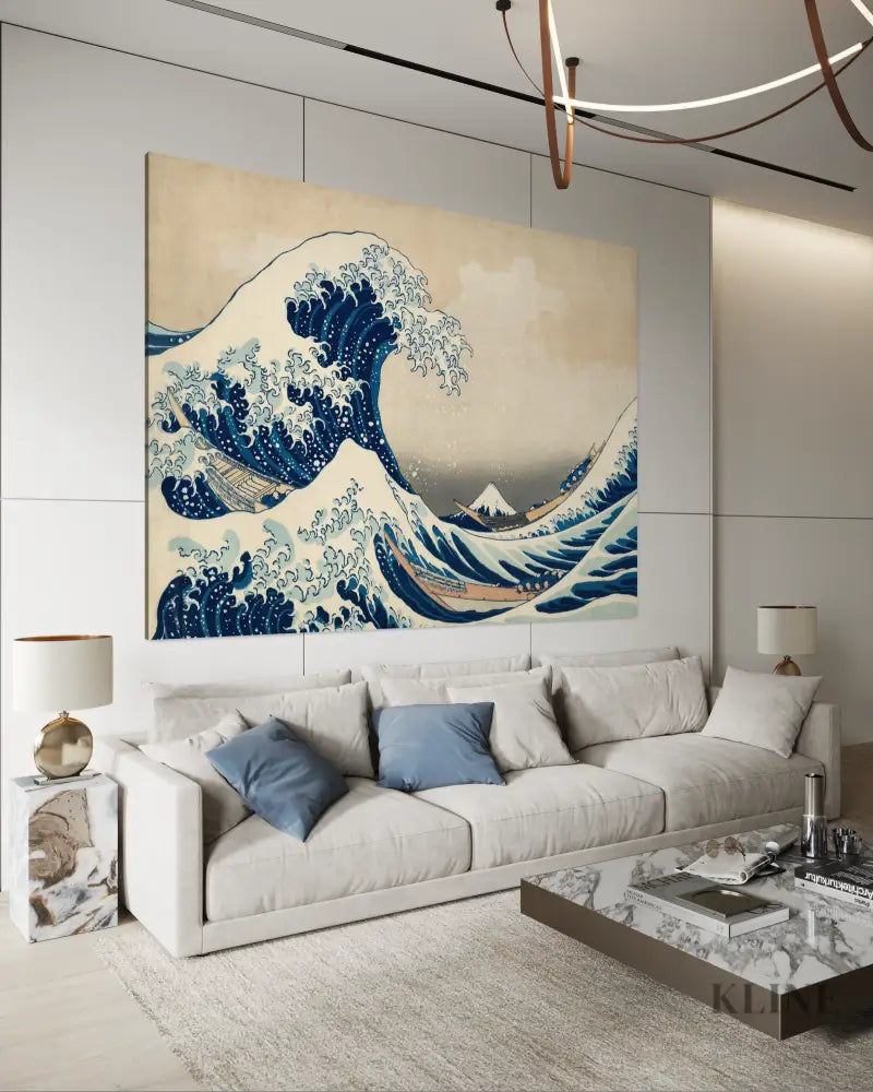 Moonless Tide - Hand Painting