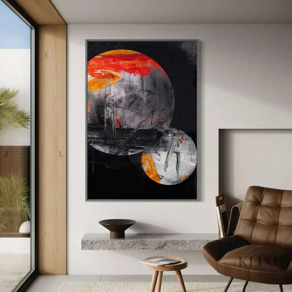 Moonlover I - Hand Painting Mauricio Melendez