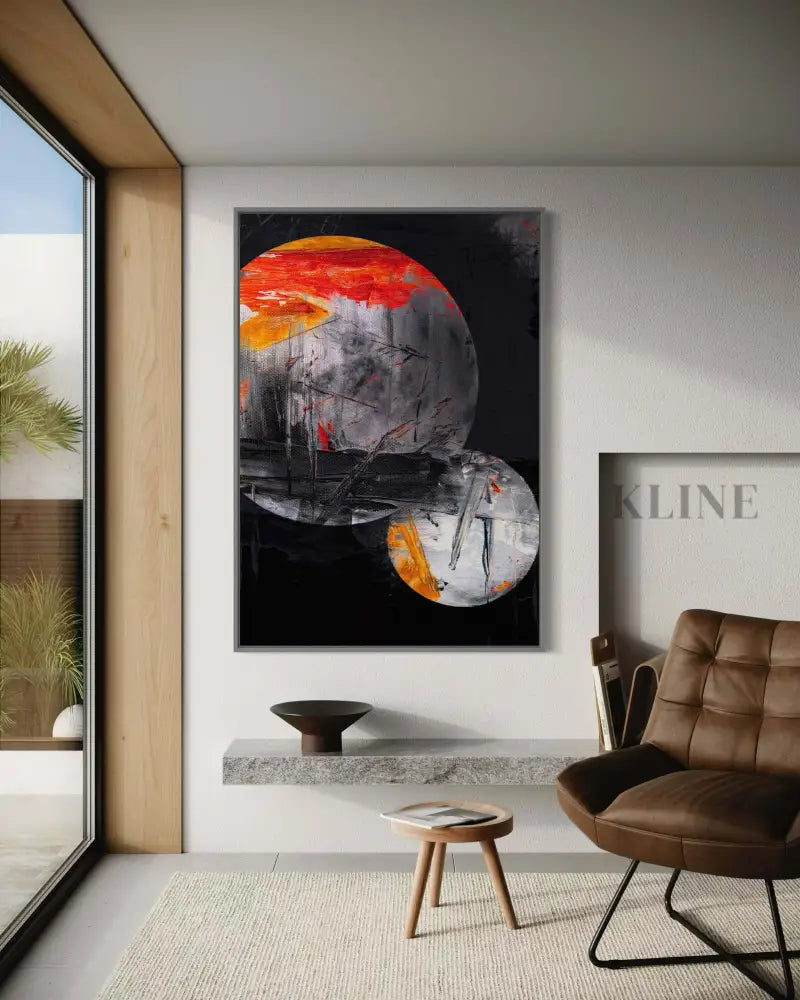 Moonlover I - Hand Painting