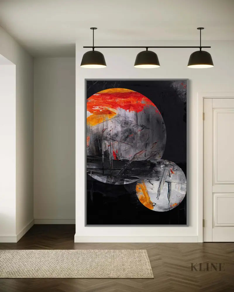 Moonlover I - Hand Painting Mauricio Melendez