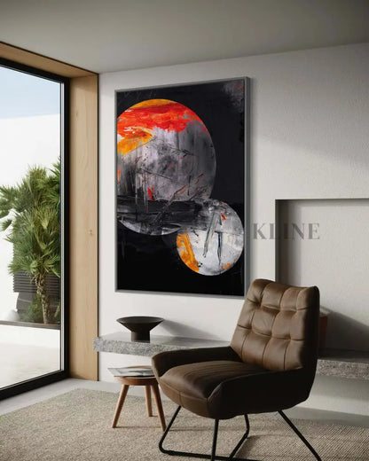 Moonlover I - Hand Painting