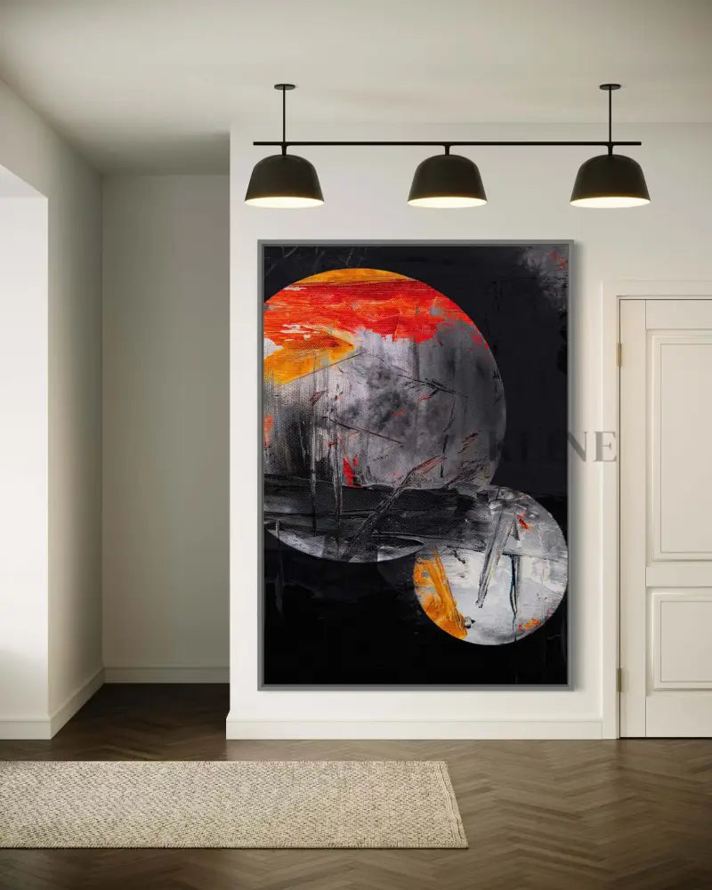 Moonlover I - Hand Painting