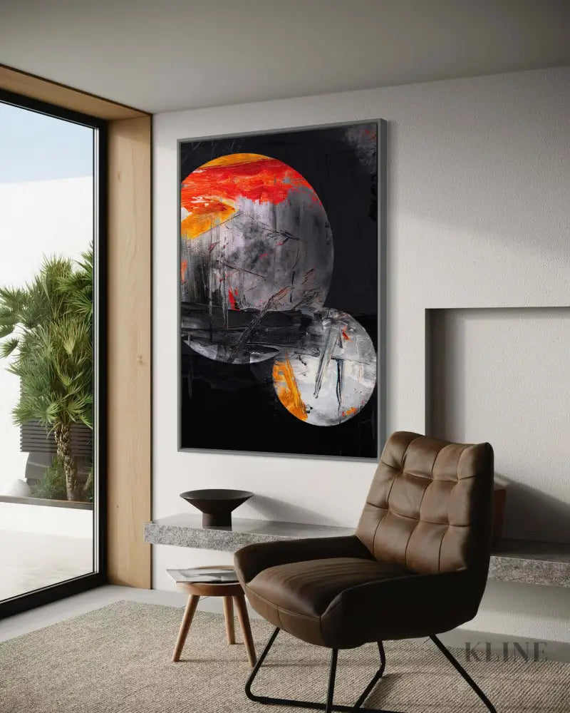 Moonlover I - Hand Painting Mauricio Melendez