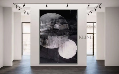 Moonlover II - Hand Painting