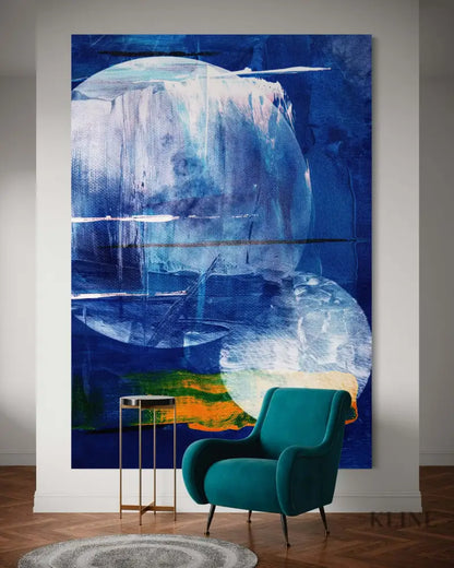 Moonlover III - Hand Painting