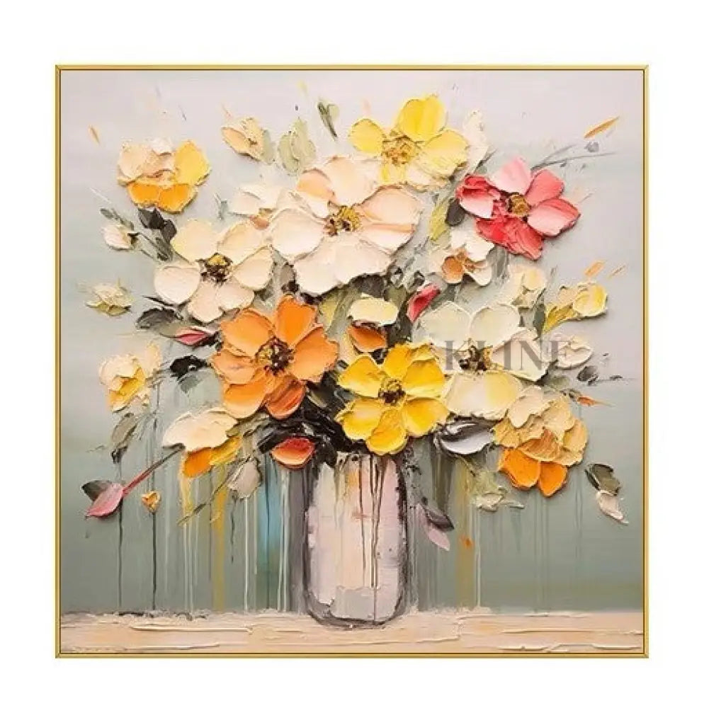 Morning Bouquet - Hand Painting Vente du vendredi noir