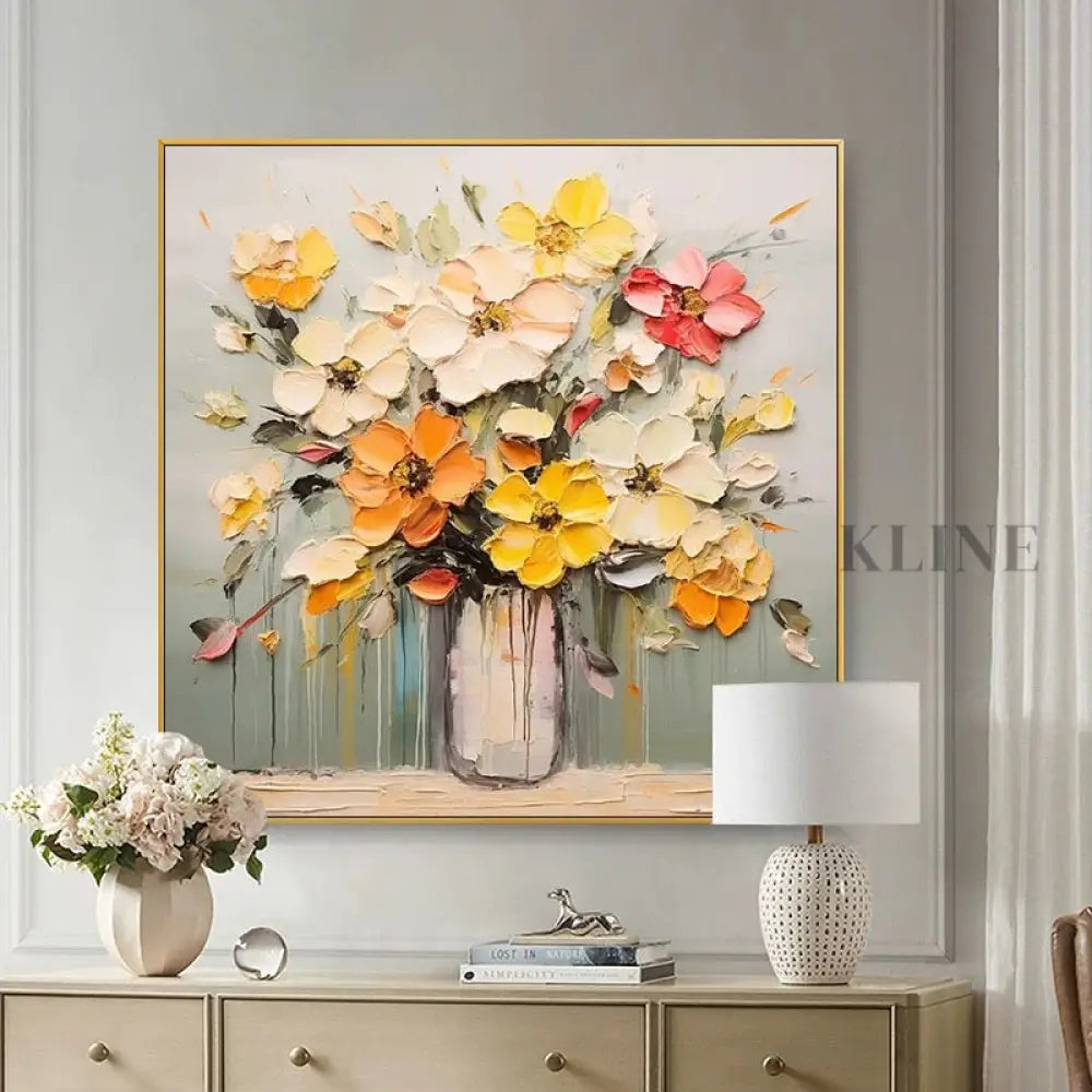 Morning Bouquet - Hand Painting 