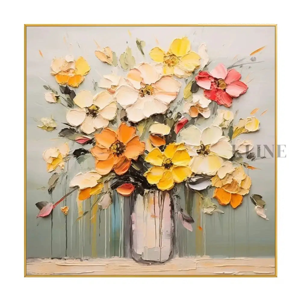 Morning Bouquet - Hand Painting 