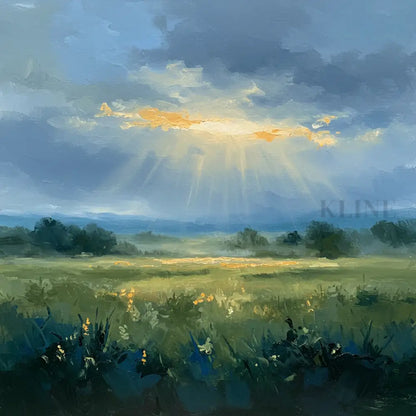 Morning’s Glimmer - Hand Painting