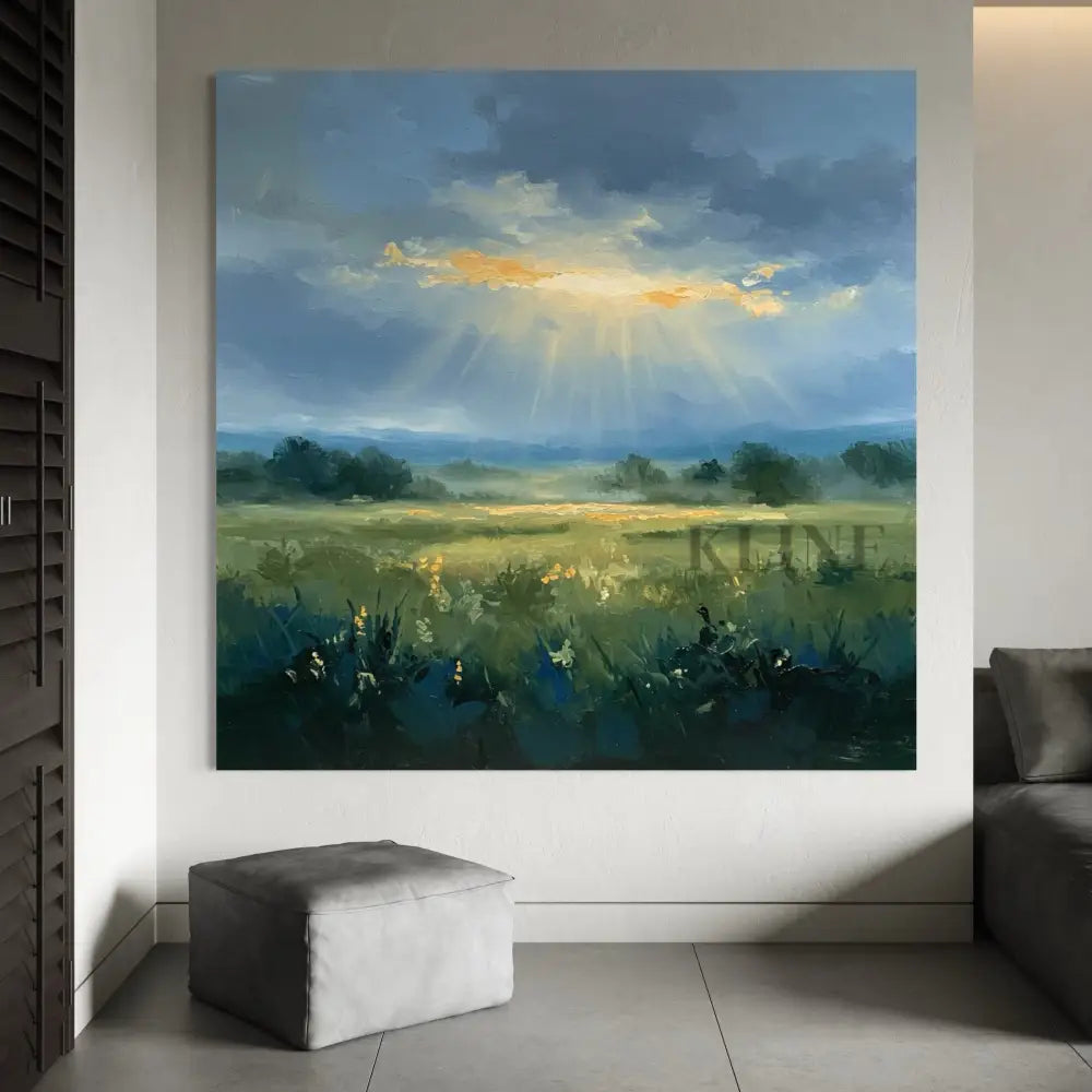 Morning’s Glimmer - Hand Painting Canvas Wall Art