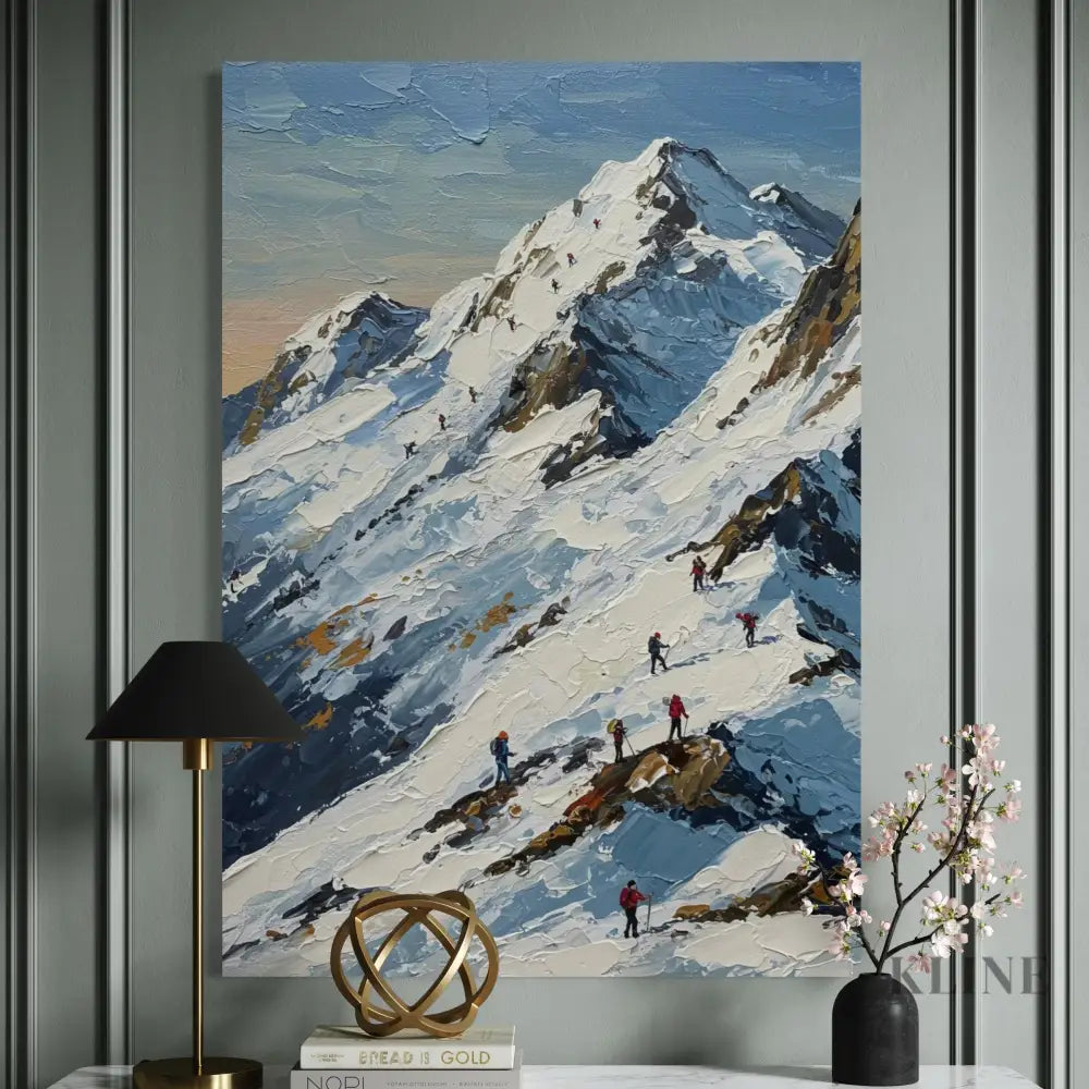 Mountain Ascenders - Hand Painting