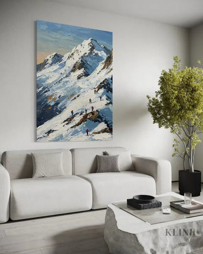 Mountain Ascenders - Hand Painting