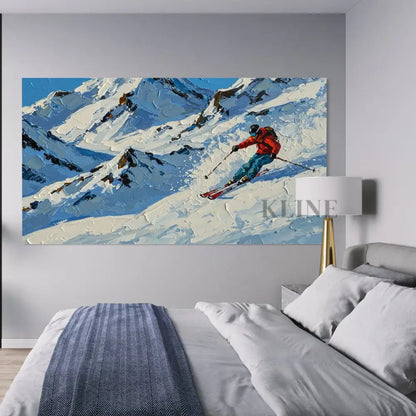 Mountain Momentum 2 - Hand Painting