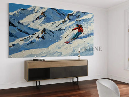 Mountain Momentum 2 - Hand Painting
