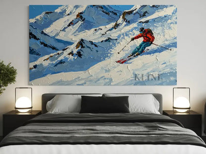 Mountain Momentum 2 - Hand Painting