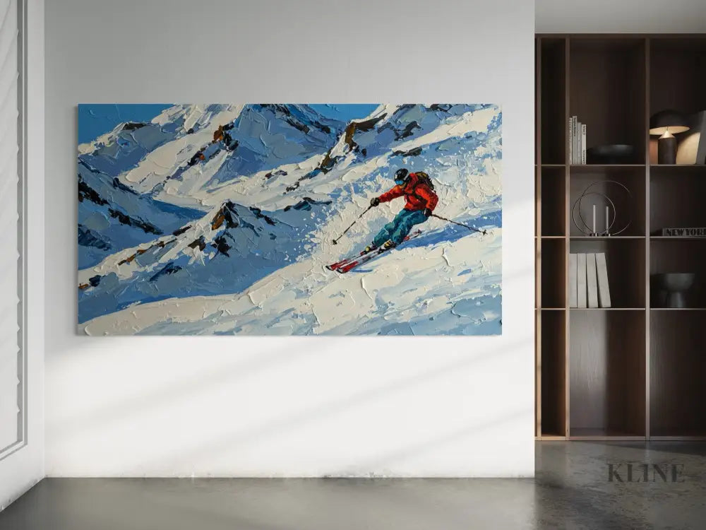 Mountain Momentum 2 - Hand Painting