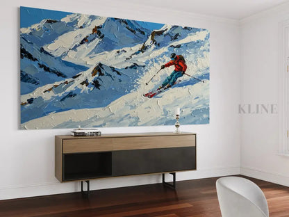 Mountain Momentum 2 - Hand Painting