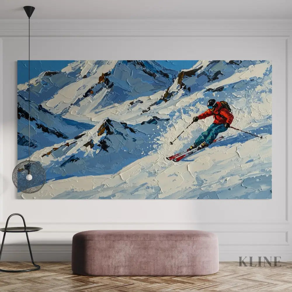 Mountain Momentum 2 - Hand Painting