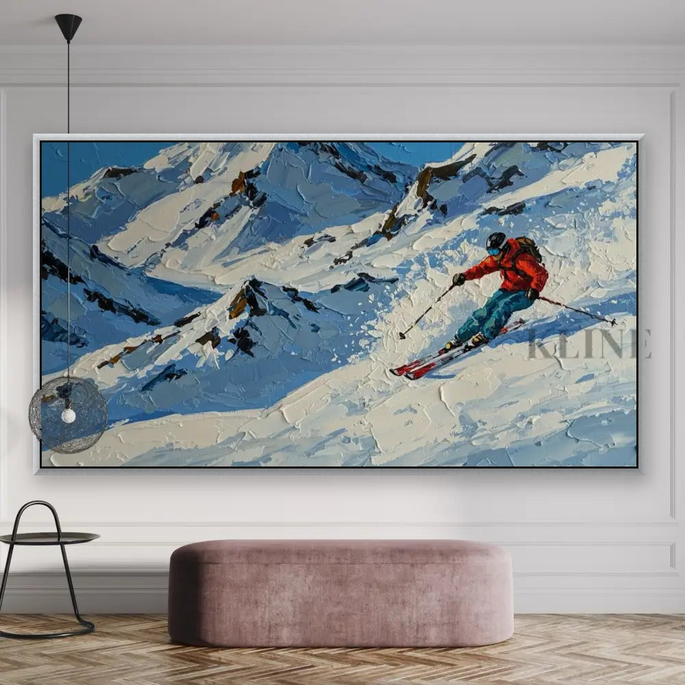 Mountain Momentum 2 - Hand Painting