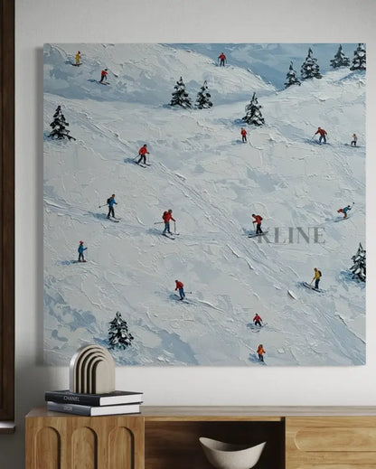 Mountain Playground - Hand Painting
